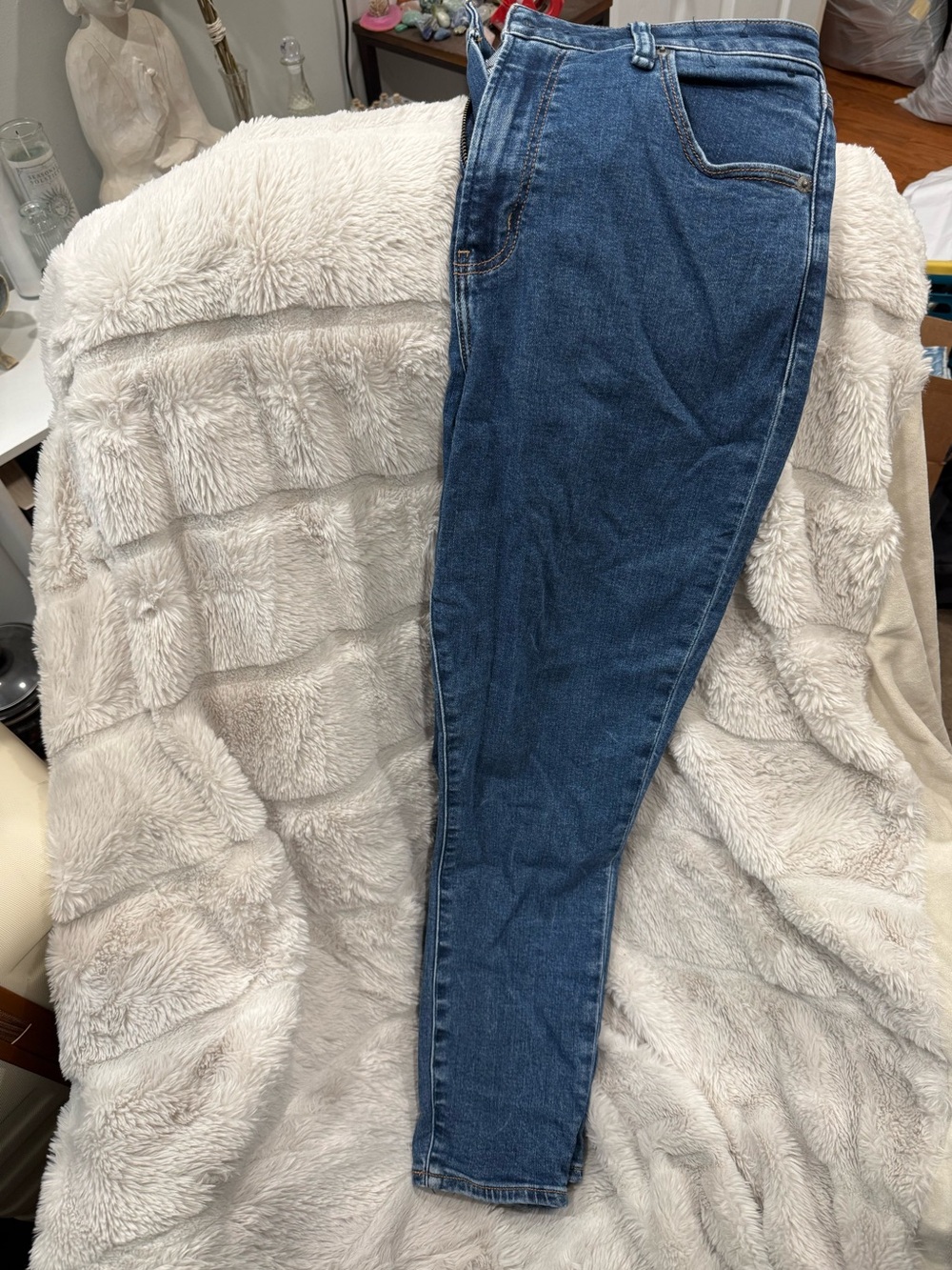 Abercrombie & Fitch Dark Blue Skinny Women’s Jeans